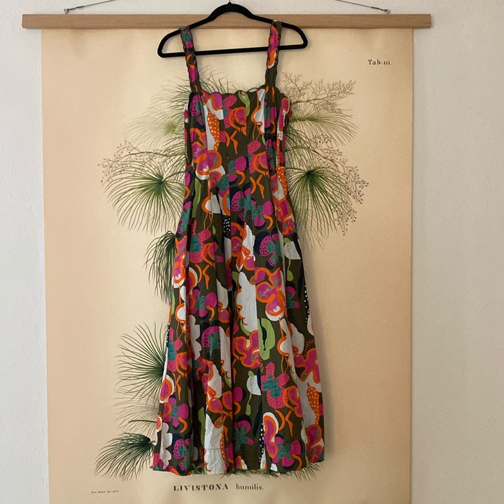 La Ligne Multicolor Midi Dress